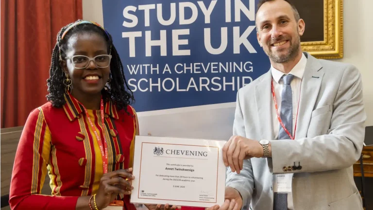 Annet-getting-recognition-by-the-Chevening-Secretariat-for-community-volunteering